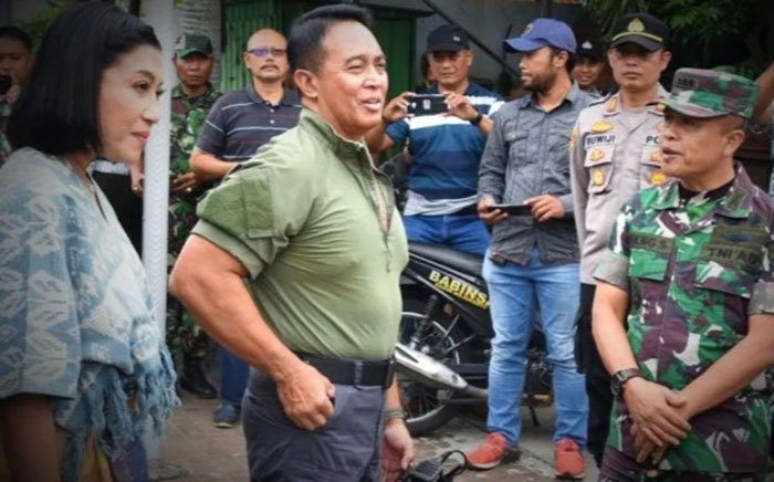Jendral Andika Kunjungi Sahabat Manjen TNI (Purn) Purwo Sudaryanto Setelah Tak Jabat Panglima TNI foto dok
