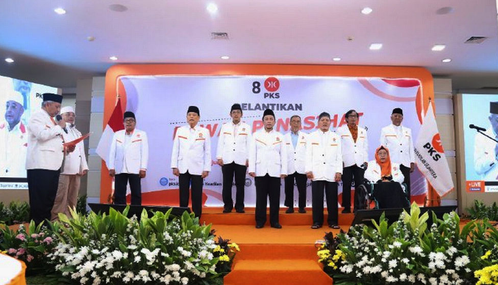 Presiden PKS Lantik 11 Dewan Penasihat di Tingkat Pusat,Dipimpin Tifatul Sembiring foto dok
