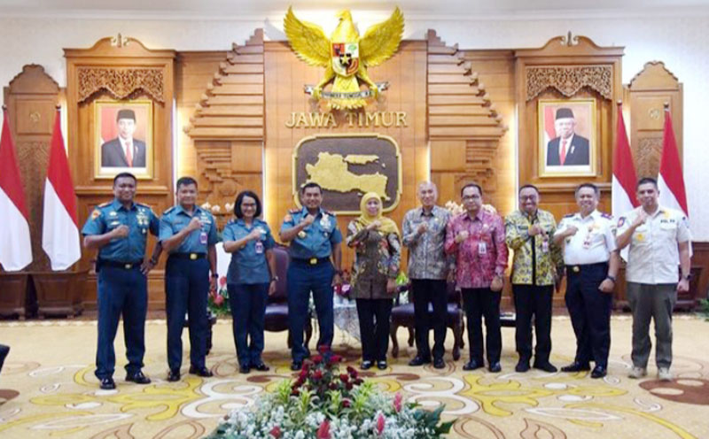 Jalin Sinergitas,Gubernur AAL Kunjungi Gubernur Jawa Timur foto dok