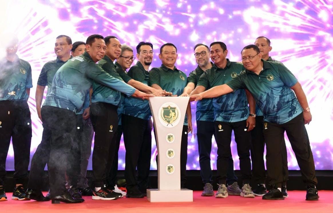 TNI AD Gelar Kejuaraan Tenis Meja Piala KASAD Tahun 2023 di GOR Manggala Cijantung foto dok