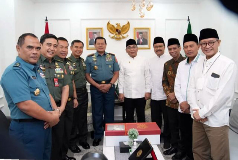 Panglima TNI Laksamana Yudo Margono Ajak NU Berkolaborasi foto dok