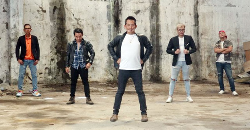 B’Band Asal Bogor Rilis Single MU foto Bam