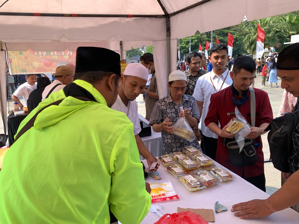 Gus Syaifudin Ramaikan Festifal Kuliner Nusantara Istiqlal 2023 foto dons 