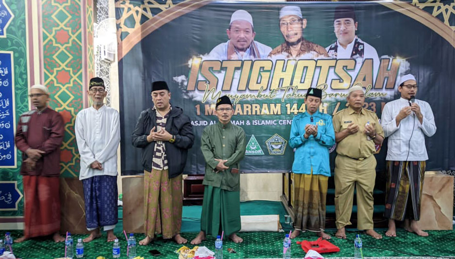 Warga Sawah Besar Sambut Malam Tahun Baru Islam Bersama Gus Syaifudin foto ons