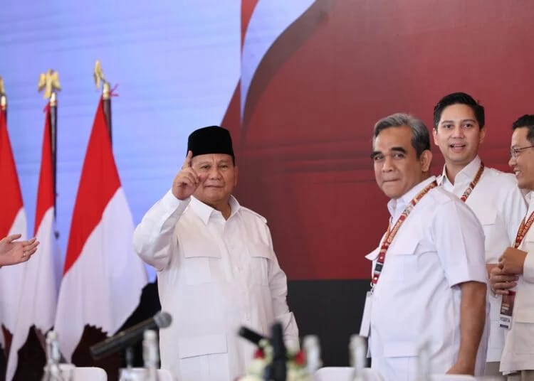 esan Prabowo di Rapimnas Gerindra, Jalani Demokrasi Dengan Rukun,Sejuk dan Damai foto dok