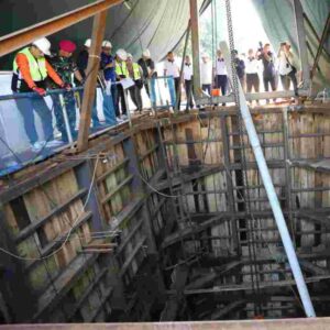 Wali Kota Jaksel Tinjau Proyek Saluran Air Jacking di Mako Marinir Cilandak