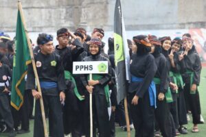 Ratusan Pesilat Meriahkan Parade Pencak Silat IPSI di Alun-Alun Cibodas