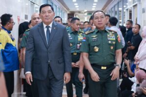Panglima TNI dan Menhan Paparkan Penyesuaian Anggaran 2026 di Hadapan Komisi I DPR