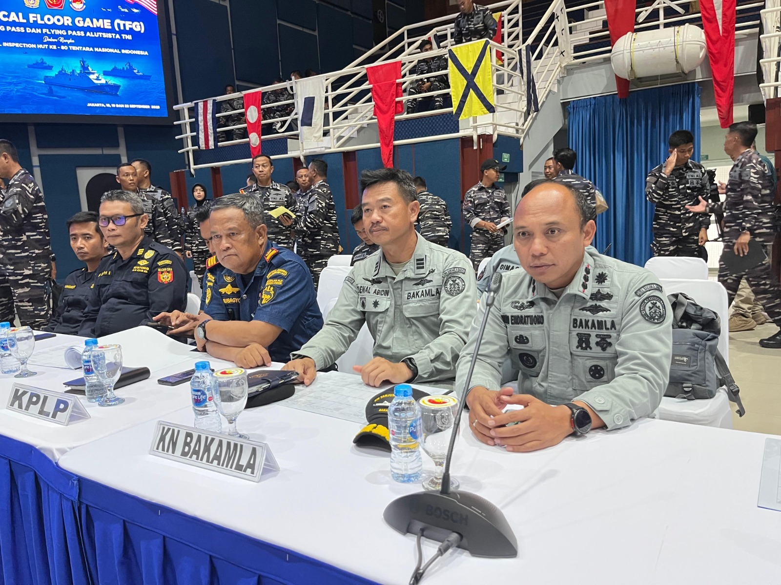 Bakamla RI Ambil Bagian dalam TFG Persiapan Sailing Pass HUT ke-80 TNI
