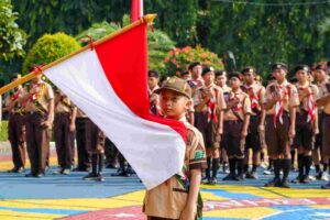 Wakil Wali Kota Jakarta Pusat Kukuhkan 193 Pramuka Garuda