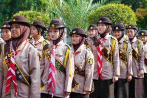 Wakil Wali Kota Jakarta Pusat Kukuhkan 193 Pramuka Garuda