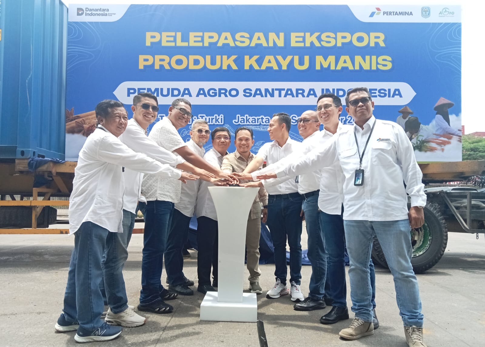 Agro Santara Indonesia Ekspor Perdana Kayu Manis ke Turki, Pertamina Dorong Anak Muda Jadi Motor Ekonomi Desa