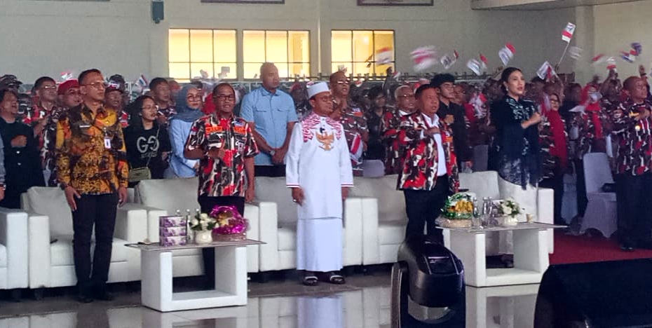 KH Das’ad Latif Doakan Laskar Merah Putih di HUT ke-25: “Terus Jadi Penjaga Merah Putih”