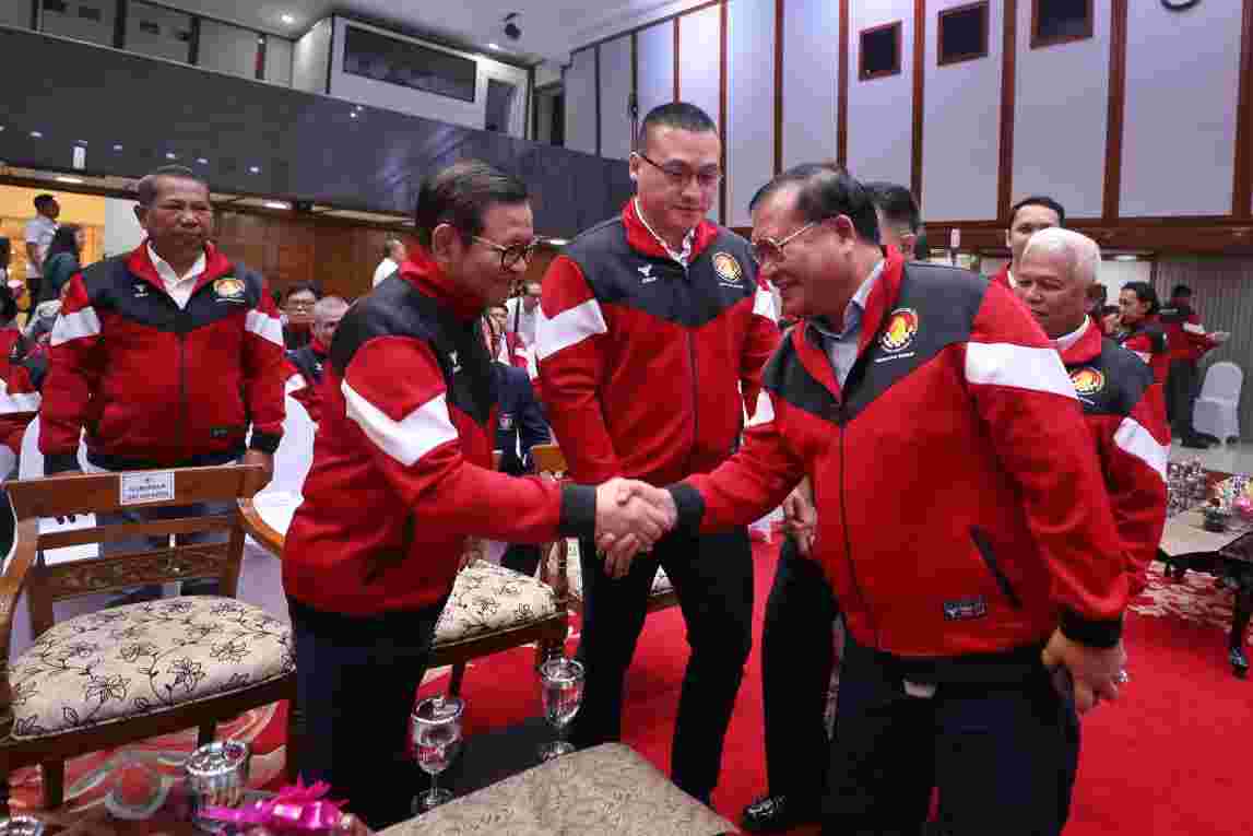 Gubernur Pramono Anung Hadiri Pelantikan Pengurus PERCASI DKI Jakarta 2025–2029