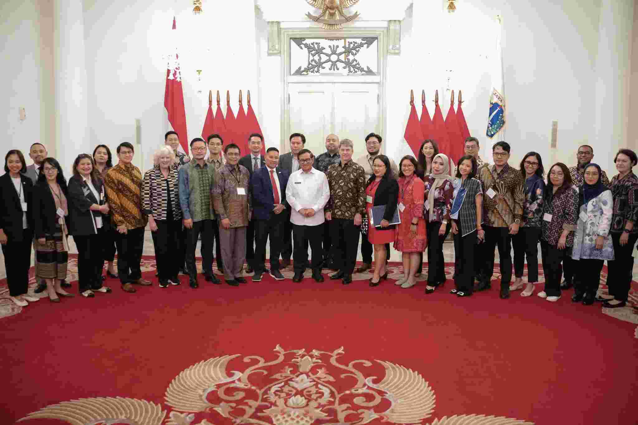 Gubernur Pramono Terima Delegasi US-ASEAN Business Council, Bahas Kolaborasi Ekonomi dan Inovasi Kota Cerdas