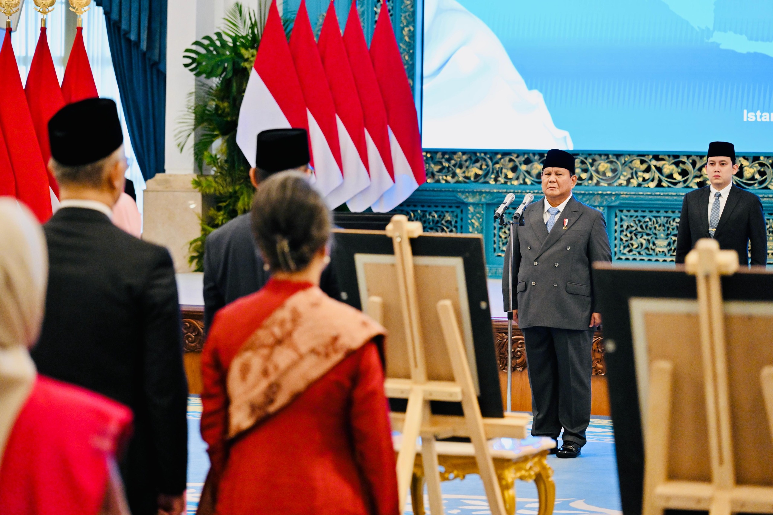 Panglima TNI Hadiri Penganugerahan Gelar Pahlawan Nasional di Istana Negara