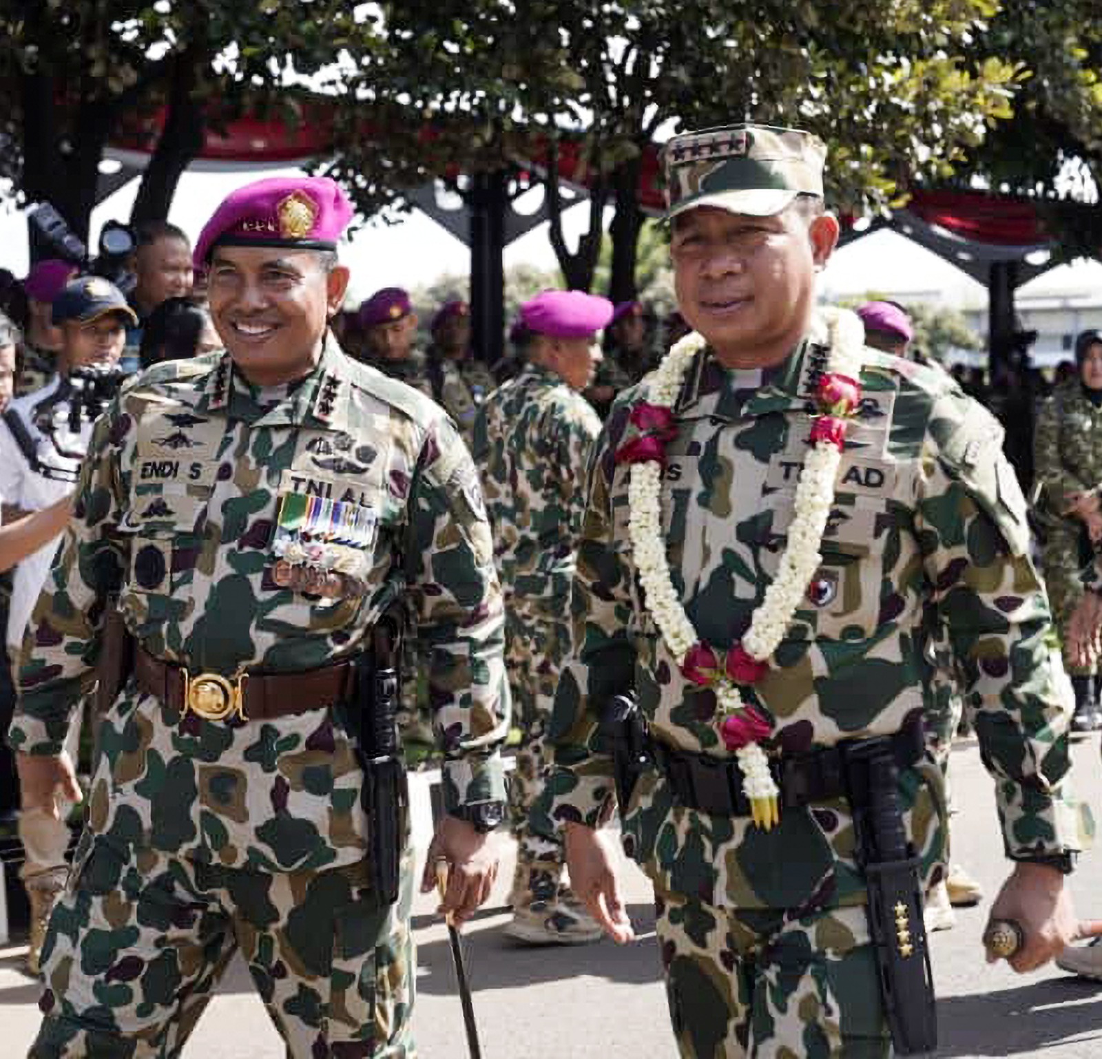 Panglima TNI Dikukuhkan sebagai Warga Kehormatan ke-49 Korps Marinir di HUT ke-80