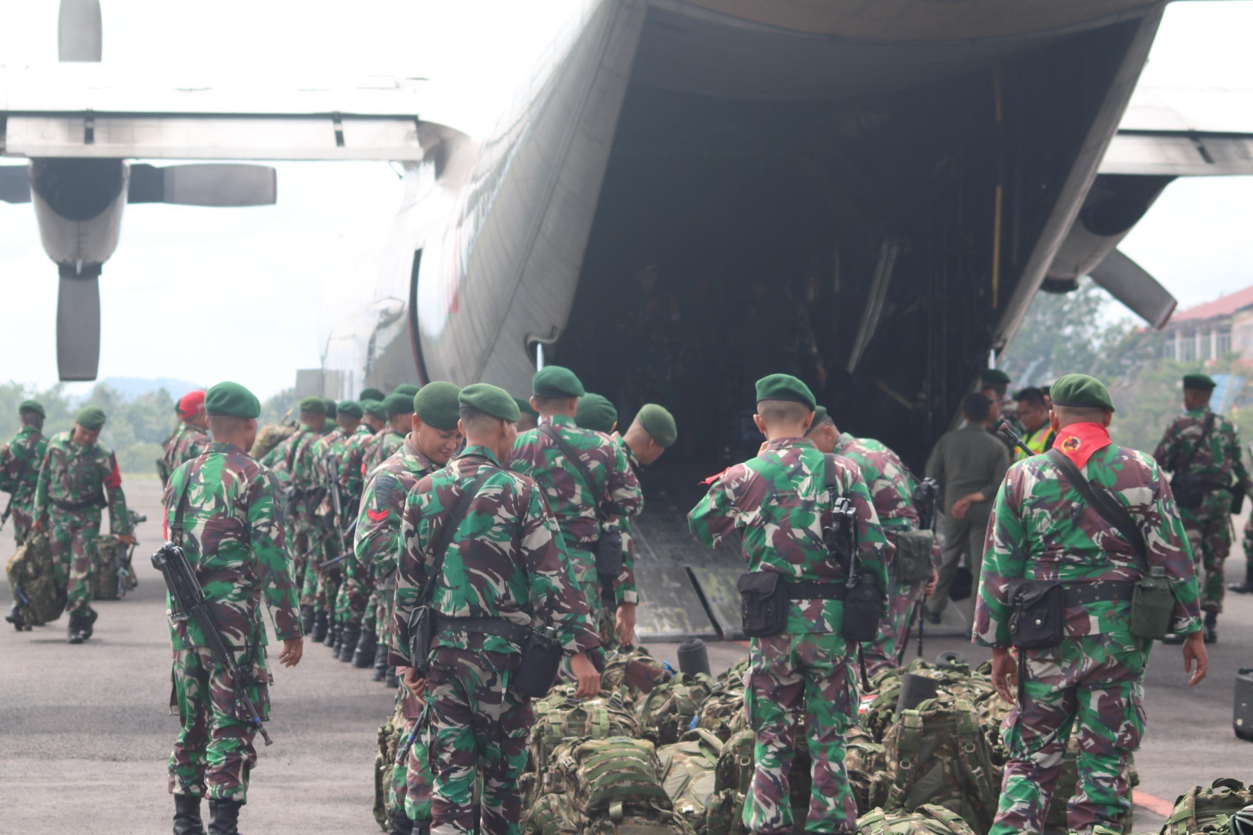 Yonif 501 Kostrad Tiba di Bangka Belitung, Siap Jalani Latihan Kogab TNI Skala Besar