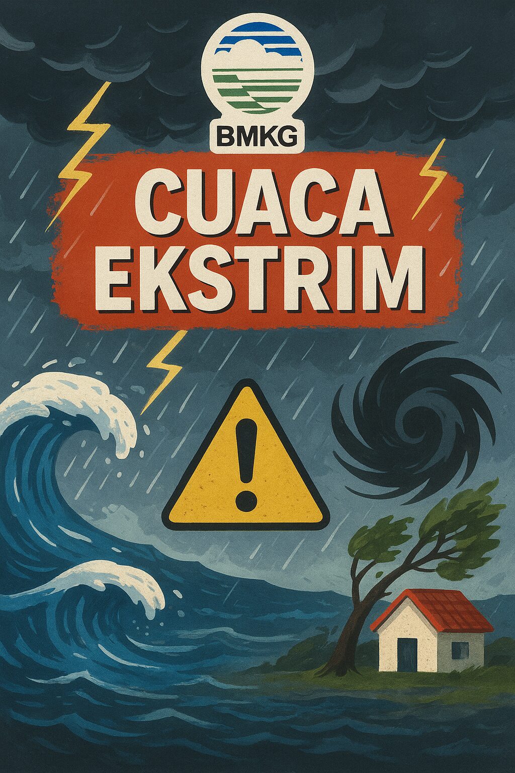 BMKG Peringatkan Cuaca Ekstrem: Sejumlah Wilayah Berpotensi Diguyur Hujan Lebat