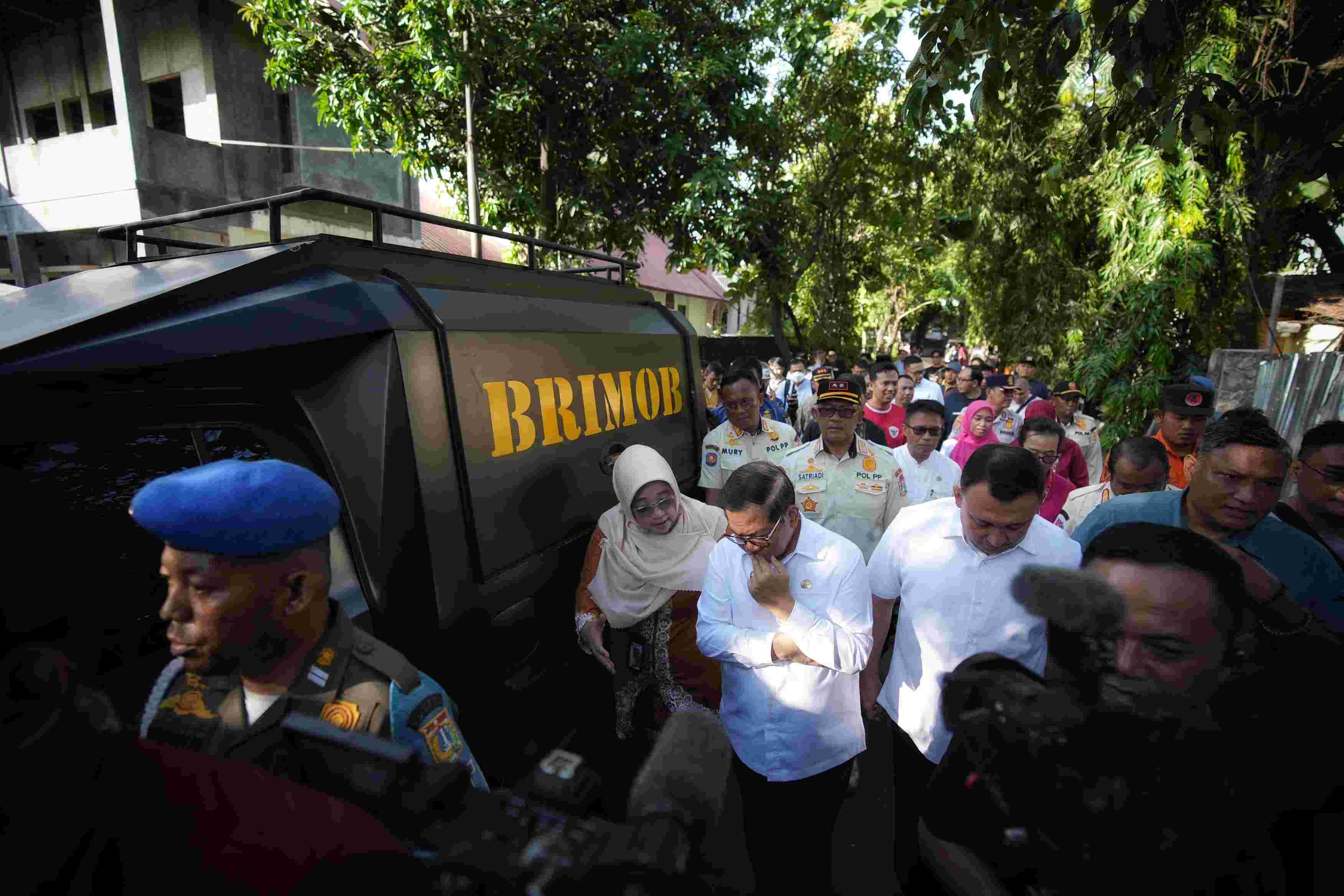 Gubernur Pramono Tinjau SMAN 72, Pastikan Korban Ledakan Dapat Fasilitas Perawatan Penuh dari Pemprov DKI