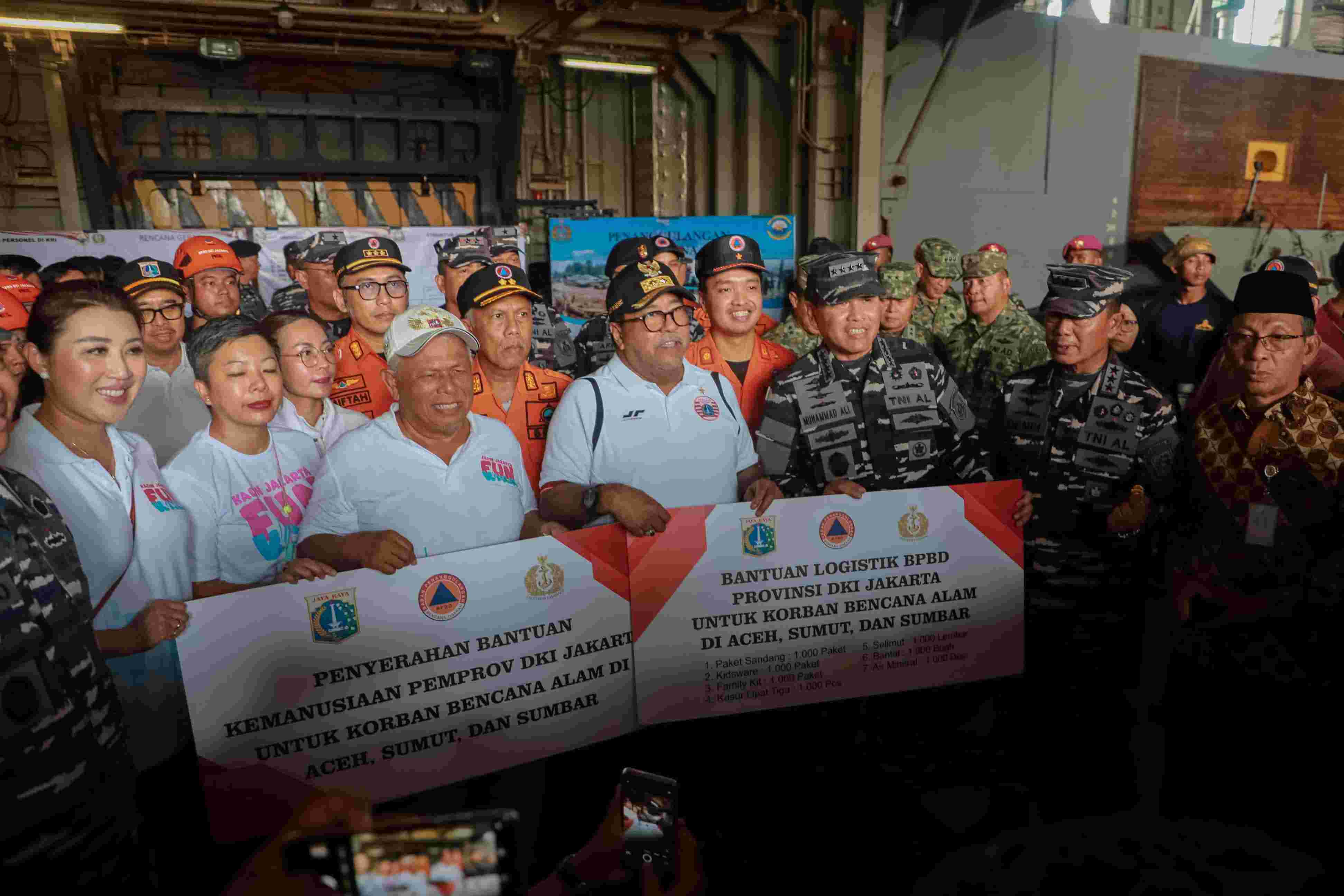 Pemprov DKI Kirim Bantuan untuk Korban Bencana di Sumatera