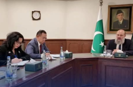 Dubes RI Chandra W. Sukotjo Bersama Menteri Perdagangan Pakistan Gelar Pertemuan Bilateral Strategis