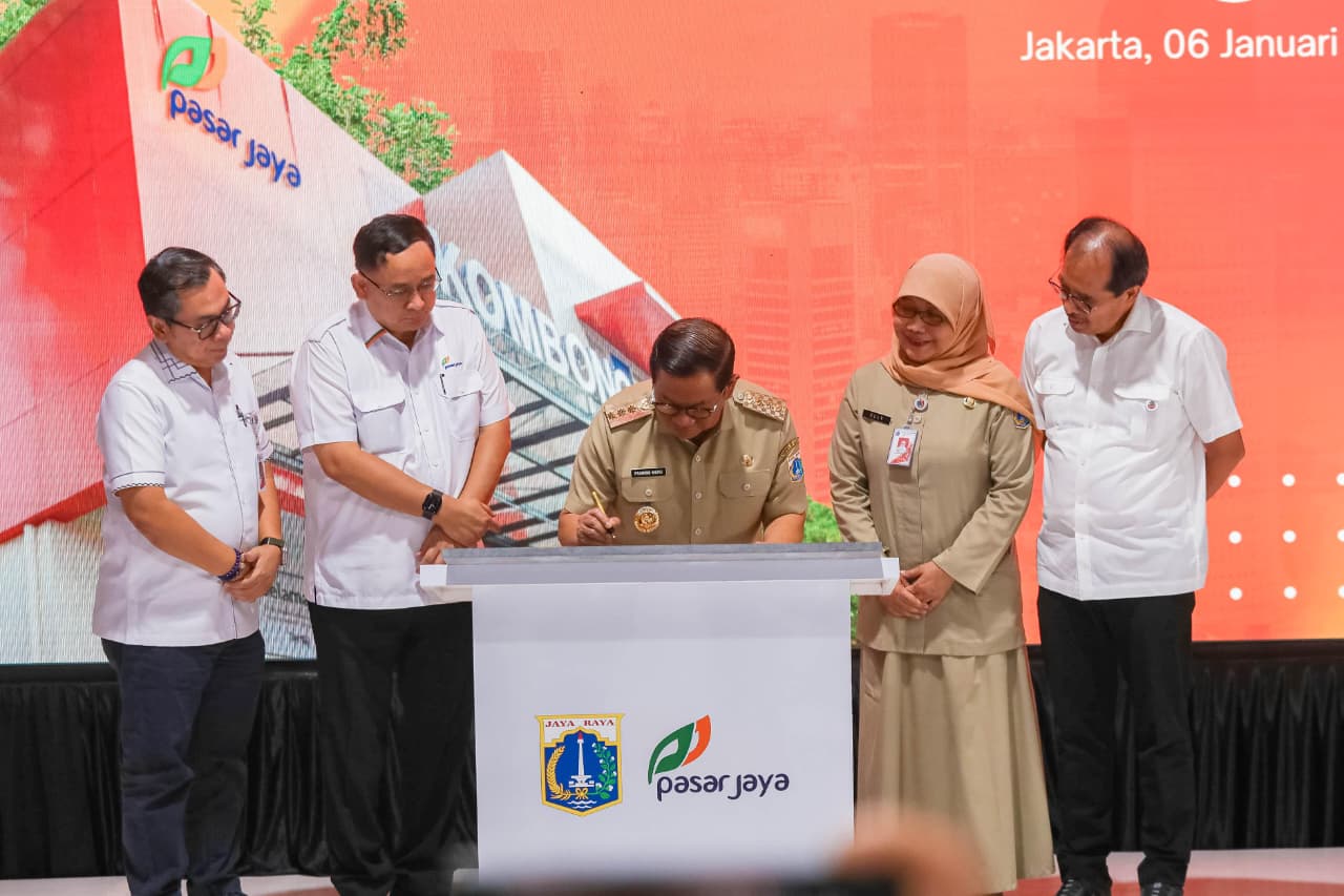 Gubernur Pramono Anung Resmikan Pasar Kombongan, Fokus Benahi Akses dan Perkuat Transaksi Digital