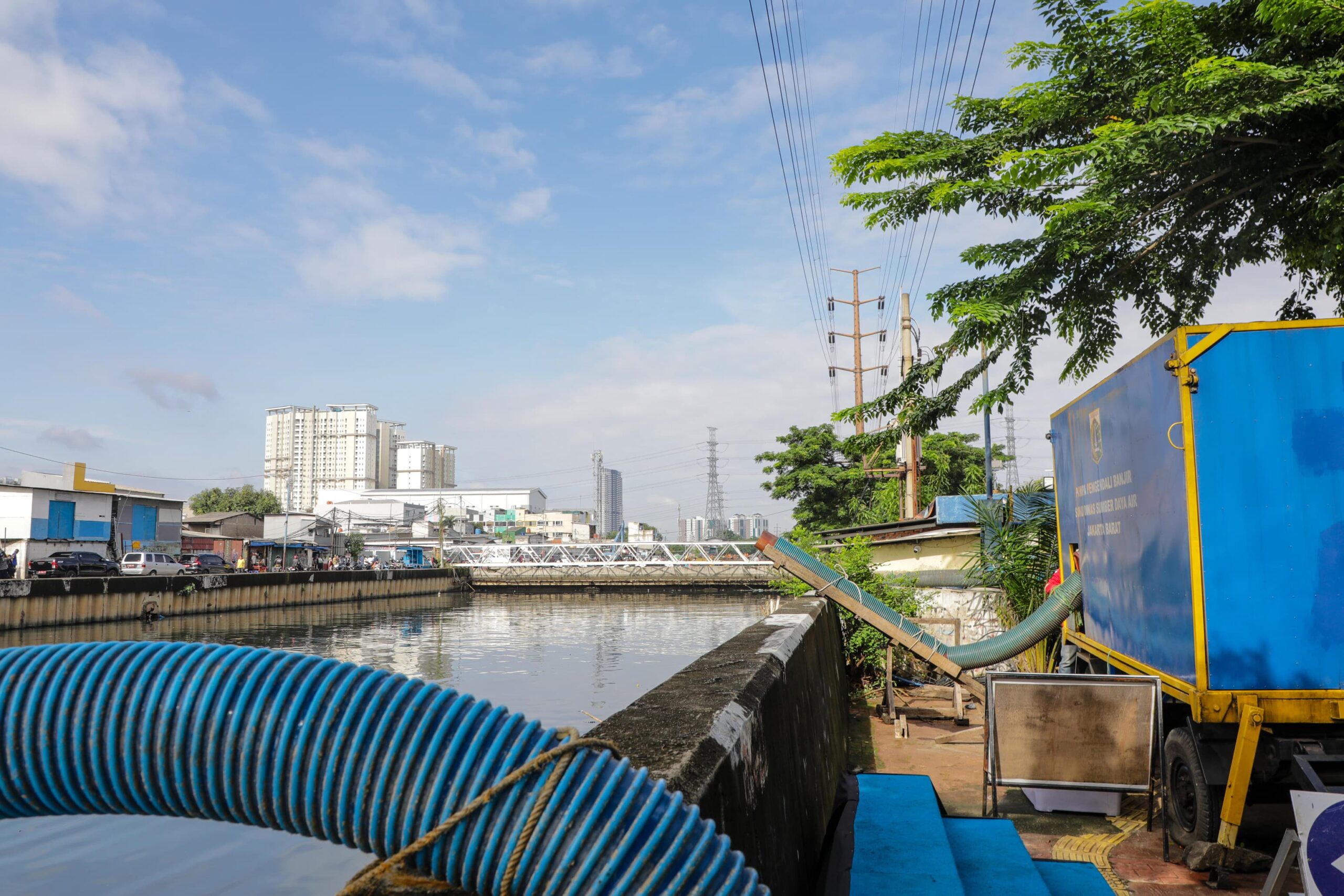 Gubernur Pramono Optimistis Rumah Pompa Daan Mogot Tekan Risiko Banjir Jakarta Barat