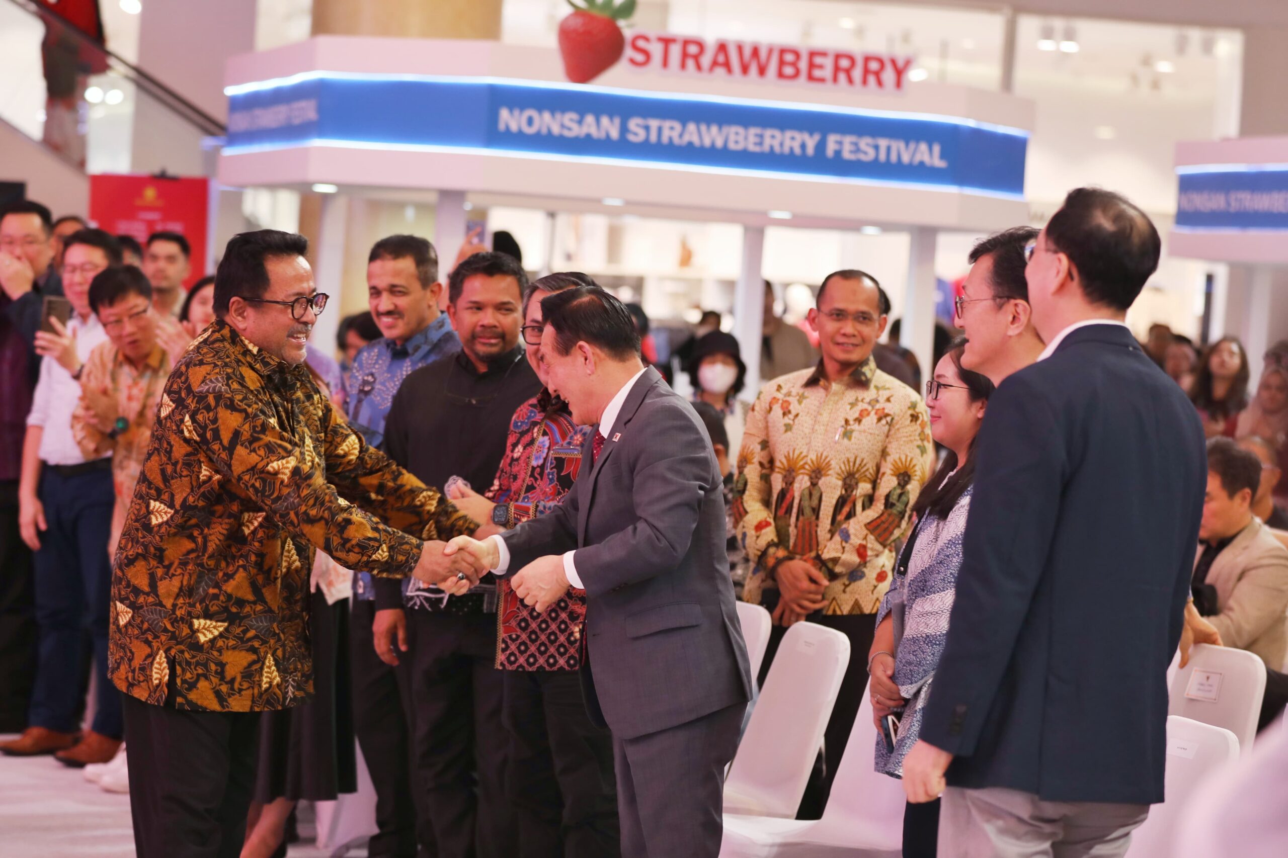 Nonsan Strawberry Festival Kembali Digelar di Jakarta, Wagub Rano Dorong Penguatan Relasi dengan Korea Selatan
