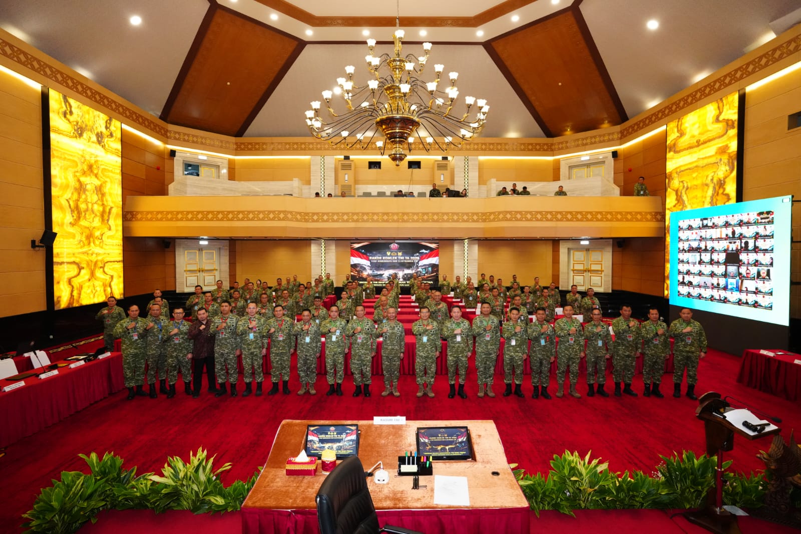 Kasum TNI Buka Rakor Komlek 2026, Tekankan Pentingnya Sistem Komunikasi Modern dalam Operasi Militer