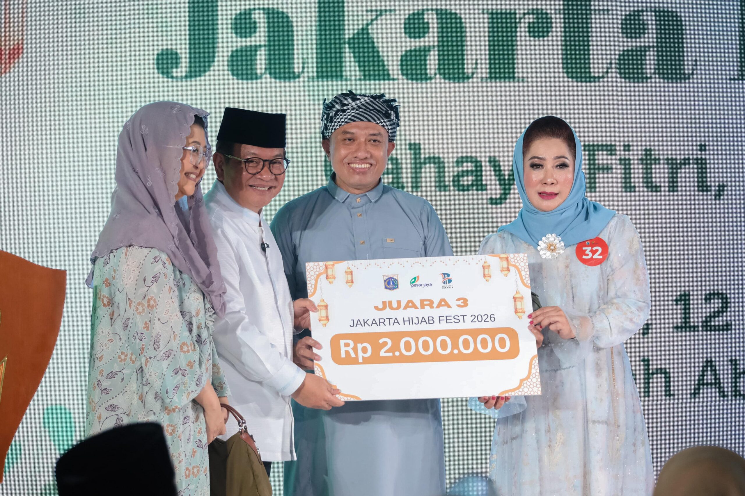 Gubernur Pramono Hadiri Jakarta Hijab Fest 2026, Dorong Penguatan Industri Tekstil dan Fesyenp