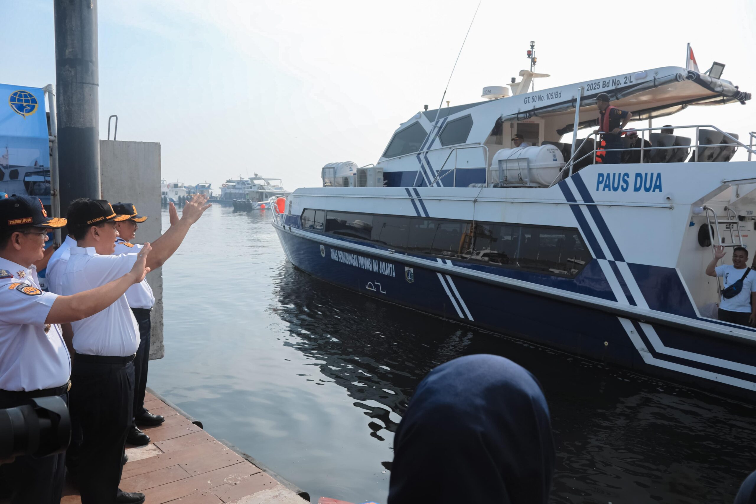 Pemprov DKI Berangkatkan Ratusan Pemudik ke Kepulauan Seribu Lewat Jalur Laut