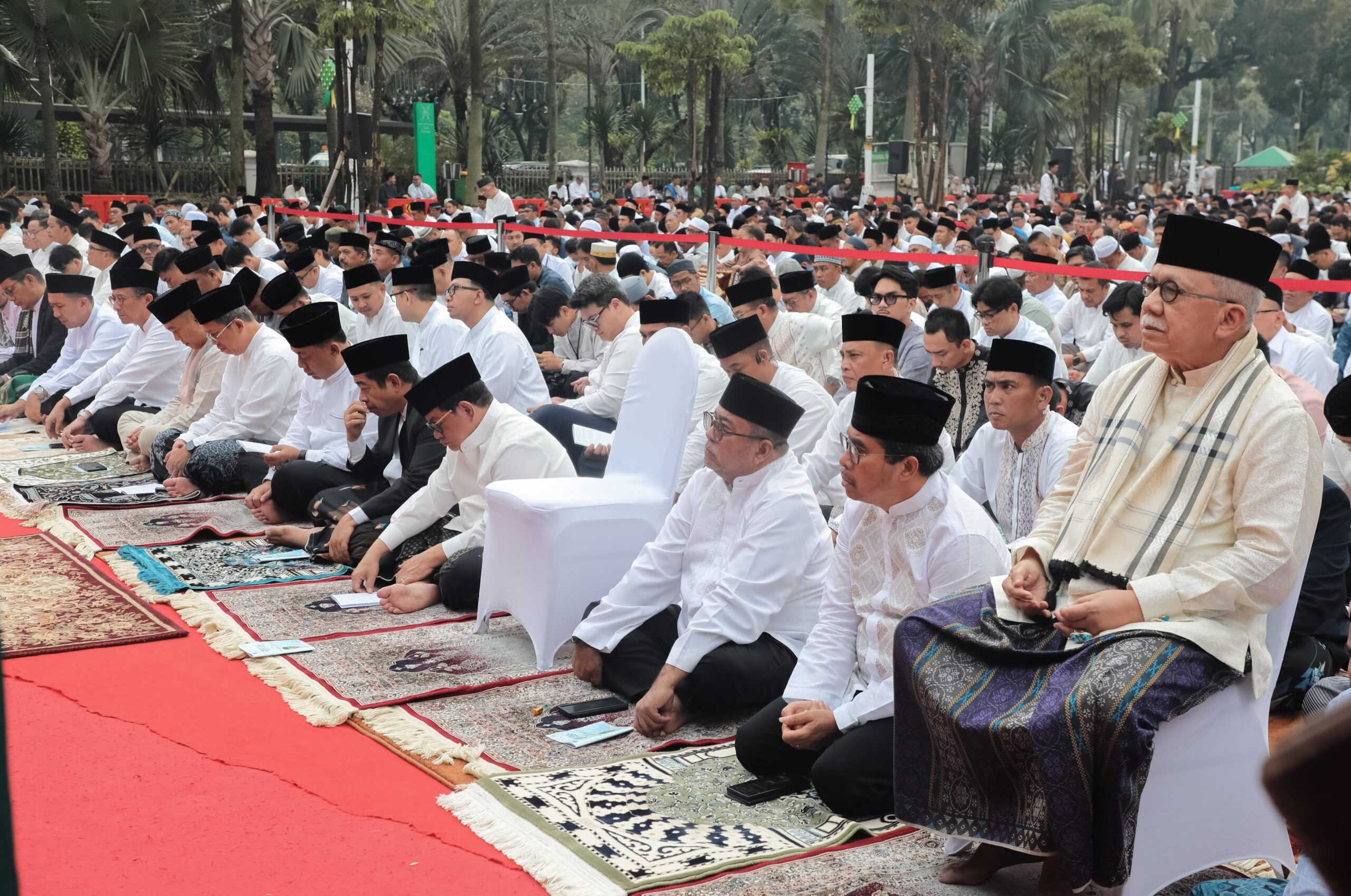Sholat Idulfitri di Balai Kota Jakarta Berlangsung Khidmat, Pramono Ajak Warga Perkuat Kebersamaan