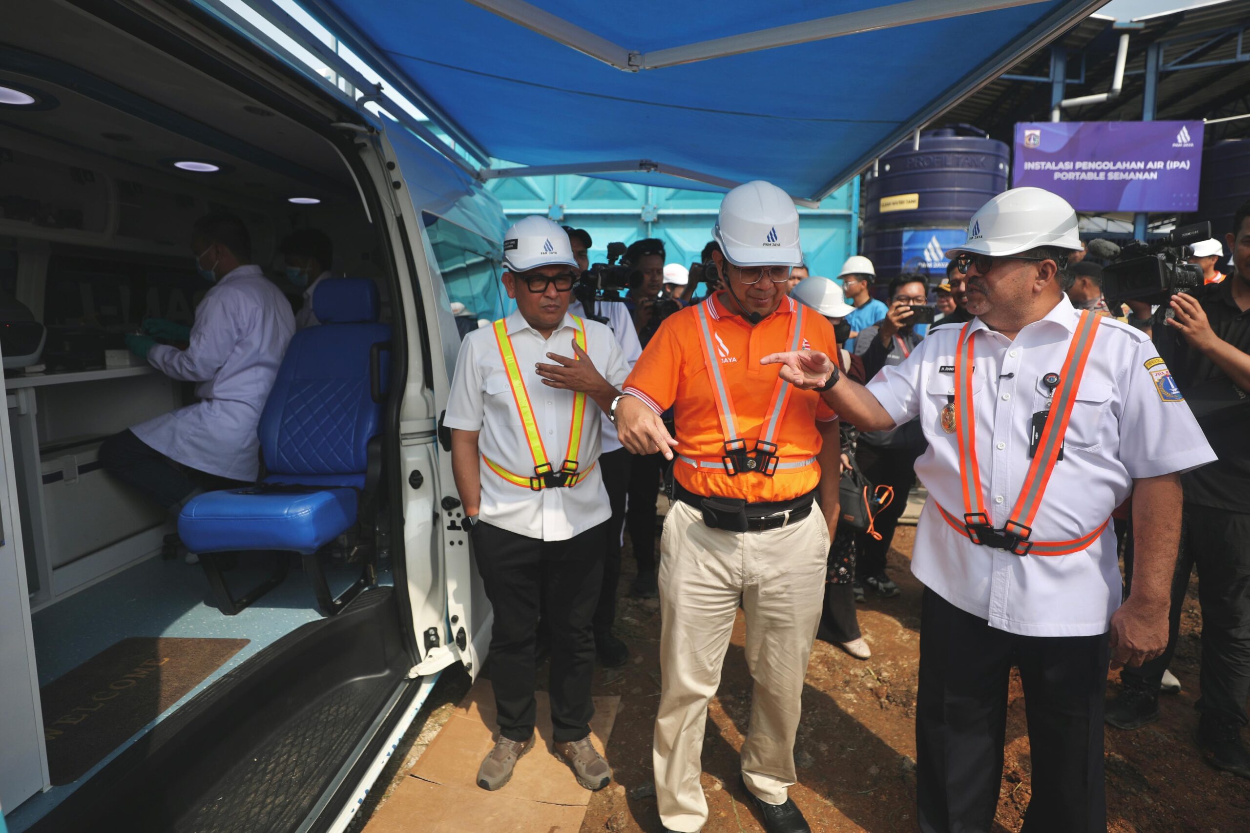 PAM Jaya Perkuat Pasokan Air Bersih Jakarta Barat lewat IPA Komunal dan Reservoir Semanan