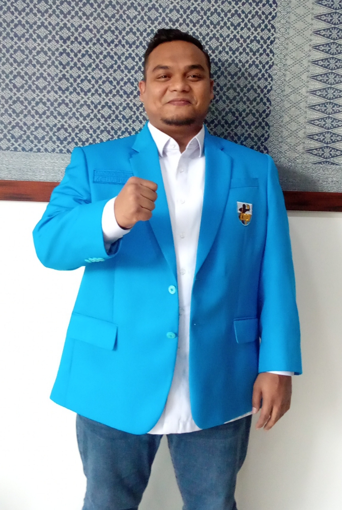 Saad Budiman Lubis saat memberikan keterangan mengenai upaya penyatuan KNPI dan penguatan peran pemuda Indonesia.