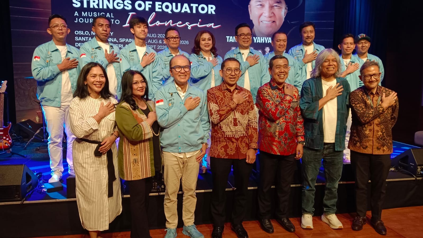 Tantowi Yahya dan Thomshell Band dalam misi diplomasi budaya Indonesia di Eropa