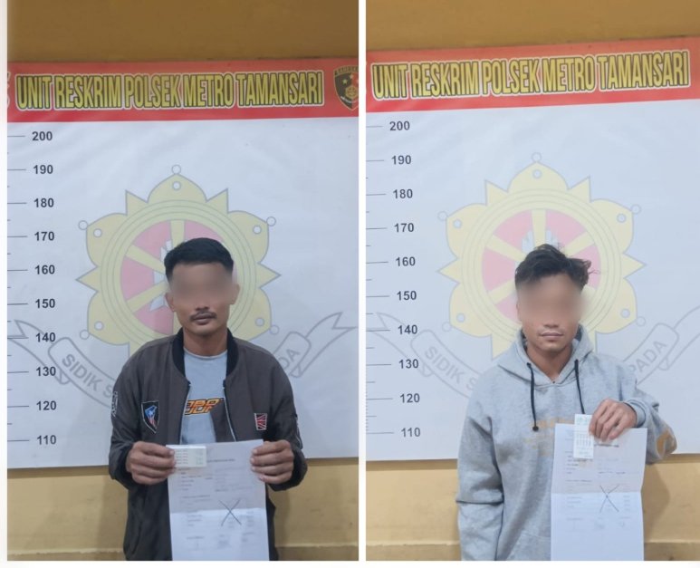 Polisi amankan dua pria bawa obat keras di Tamansari Jakarta Barat