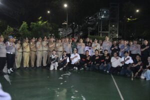 Kapolres Nasriadi Pimpin Patroli KRYD di RPTRA Kalijodo Tambora