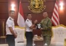 Wadan Kodaeral V Sambut Komandan RSS Stalwart-72, Perkuat Hubungan TNI AL dan Angkatan Laut Singapura