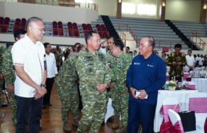 Panglima TNI Agus Subiyanto menghadiri peringatan HUT ke-9 Satsiber TNI di Cilangkap
